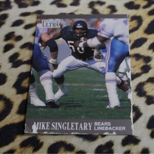 Mike Singletary #160 Football Card
